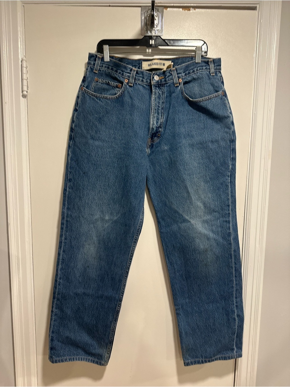 VTG Gap Relaxed Fit Y2K Jeans Sz:36x32 Cotton Workcore Durable Mall Brand.
